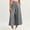 Black, variant on Women's Pants Grid Elastic Waisted Wide Leg Loose Fit Casual Comfy Vacation Trousers with Pockets