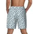 thumbnail image 4 of Goofa Nautical Theme Anchors Printed Men's Swim Trunks Board Shorts Quick Dry Mens Swimming Trunks with Compression Liner,Breathable Fit Hawaii Beach Shorts-3X-Large, 4 of 9