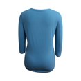 thumbnail image 2 of Playera George Talla CH Cuello Redondo Turquesa, 2 of 3