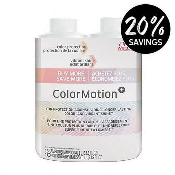 Wella Color Motion  Shampoo and Conditioner liter Duo | WELLA