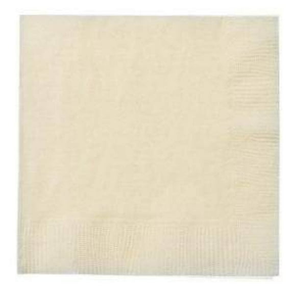 Ivory Beverage Napkins 24 count