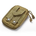thumbnail image 3 of EDC bolsa billetera riñonera ligera para viajes camping caza (caqui) Likrtyny Para Estrenar, 3 of 9