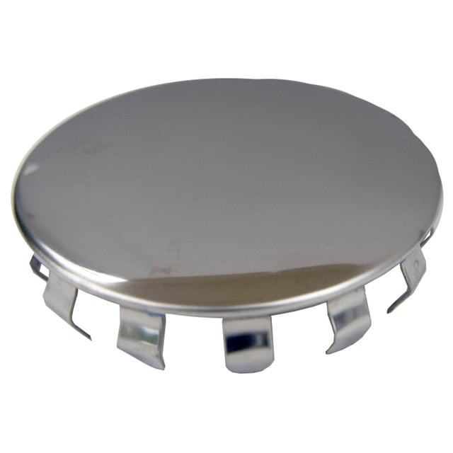 Cubierta para orificio de fregadero LASCO 03-1453 de acero inoxidable de 3,8 cm