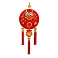 thumbnail image 2 of Tachiuwa 3D Chinese Dragon New Year Hanging Decoration 2024 Lunar Year Traditional 39x15inch with Tassel for Dinning Room Accessories Style C, 2 of 10