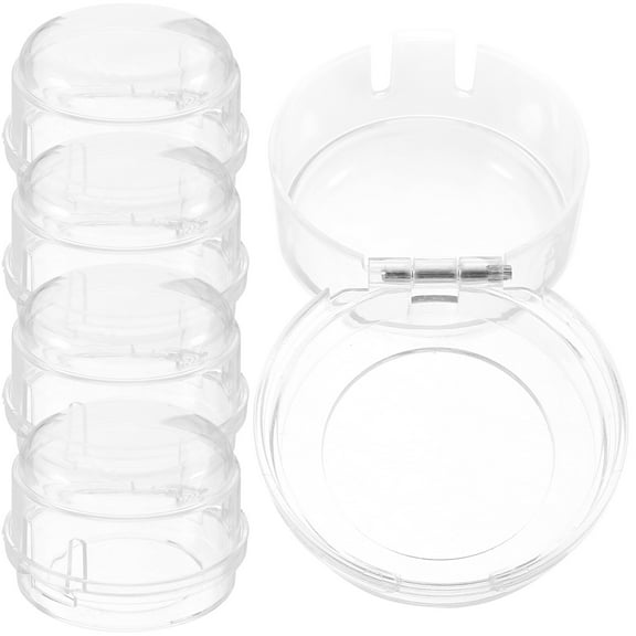 ROSENICE 5Pack Child Proof Stove Knob Protectors Gas Stove Safety Covers Compact Design 2.4x2.4x1.6in