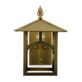 thumbnail image 3 of Meyda 140501 12.5 in. Seneca Clear Curved Arm Wall Sconce, Clear & Natural, 3 of 4