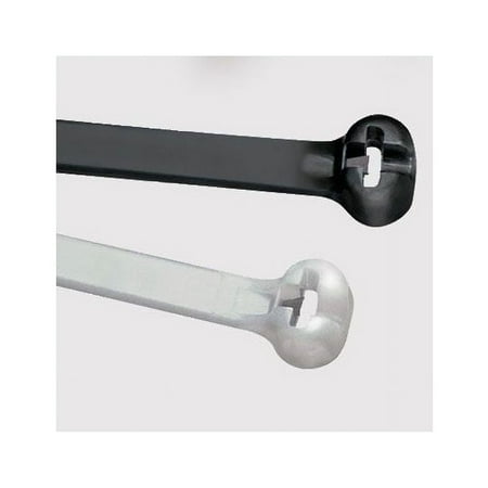 Panduit BT2S-M0 7 inch x 50 LB Metal Barb Ties (1000/bag) Black
