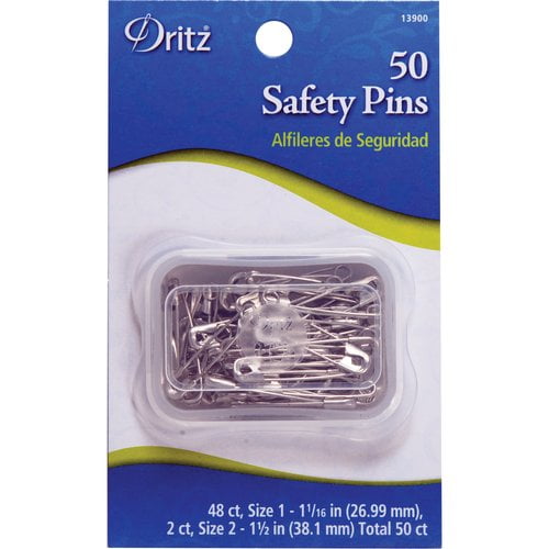 Dritz Safety Pins, 50 Count