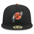 thumbnail image 2 of Men's New Era Black San Francisco Giants Baseball Hall of Fame 59FIFTY Fitted Hat, 2 of 5