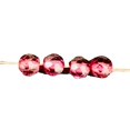 thumbnail image 1 of Gorgeous Rhodolite Garnet Excellent 3mm Faceted Beads | 3 mm | 4 Beads |, 1 of 11