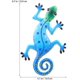thumbnail image 5 of JM Decoración de pared de lagarto de Metal para sala de estar, figura de Gecko, decoración de jardín de hierro, escultura de pared para jardín, 2 piezas JM, 5 of 5