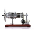 thumbnail image 2 of 16 Cylinder Swash Plate Engine Model Kit - Educational Metal Hot Gas Engine for Science Experiments and STEM Learning, 2 of 8