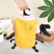 thumbnail image 3 of 20 paquetes de perchas negras para ropa de mascotas, lindas perchas de plástico flexibles y resistentes con diseño de huella de pata para perros, gatos, mascotas y niños pequeños., 3 of 9