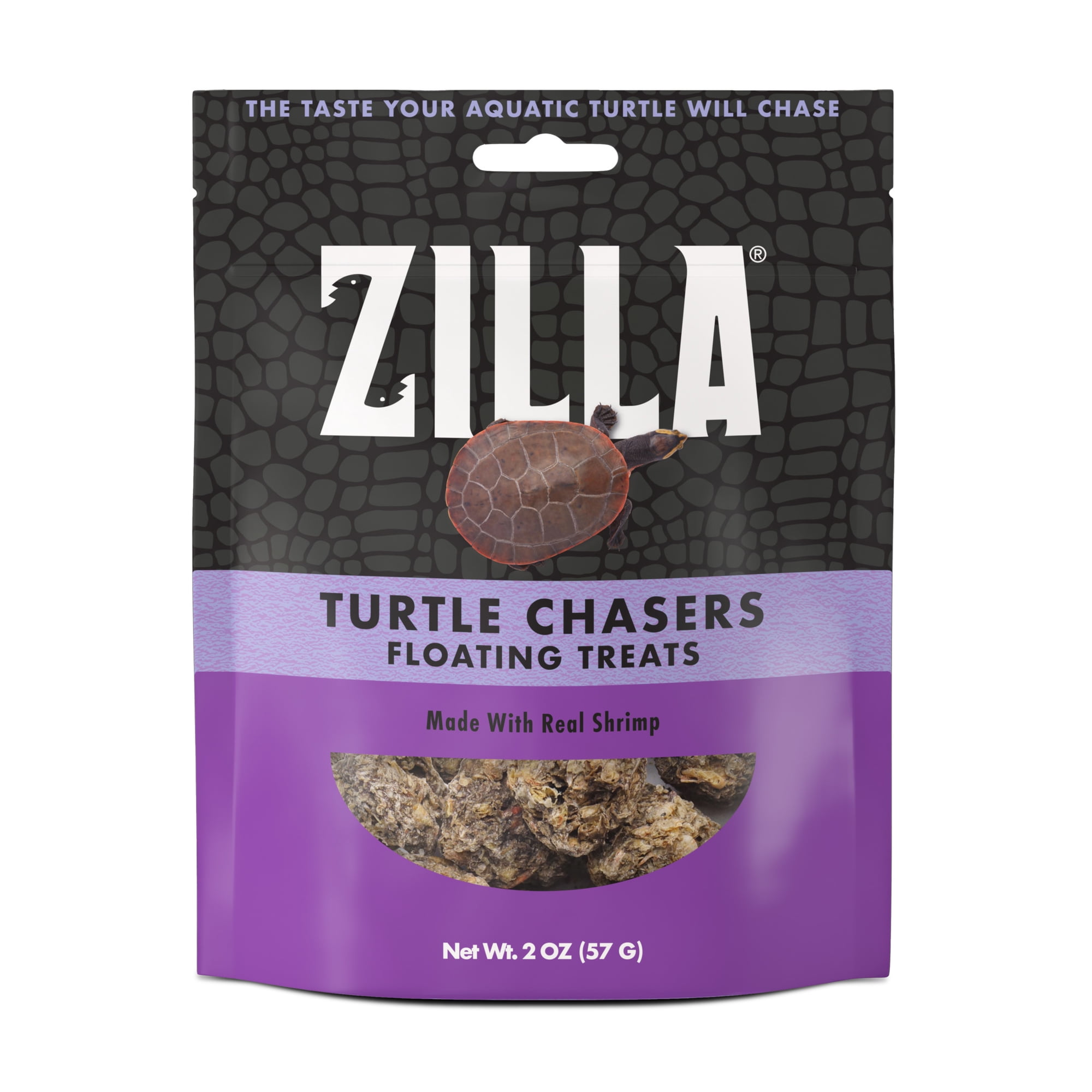 Zilla Turtle Chasers Floating Treats Shrimp 2 Ounces