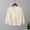 41#Beige, variant on Dwaogom Women's Crew Neck Cardigan Long Sleeve Open Front Button Down V Neck Knitted Sweaters Coat