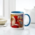 thumbnail image 4 of CafePress - Santa Visiting Little Girl Mugs - 11 oz Ceramic Mug - Novelty Coffee Tea Cup, 4 of 4