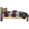 thumbnail image 4 of Glacier Country Collection Full Platform Bed w/ Laser Engraved Wolf Design, 4 of 9