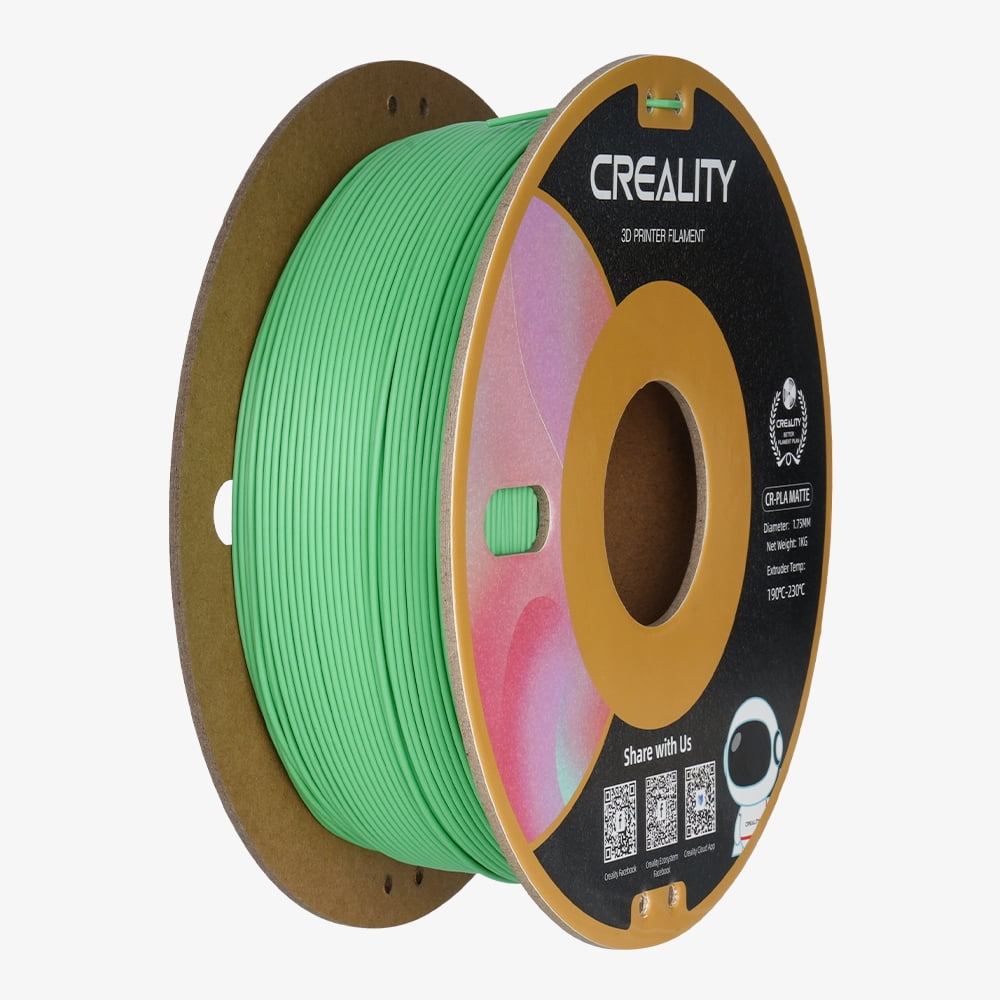 Creality CR-PLA Matte 3D Printing Filament,1.0Kg 1.75mm, Avocado Green