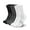 Black+white+grey(3 Pairs ), variant on 3 Pairs Running Compression Socks for Men & Women, Atheltic Crew Socks with Cushion, Arch Support for Hiking, Cycling
