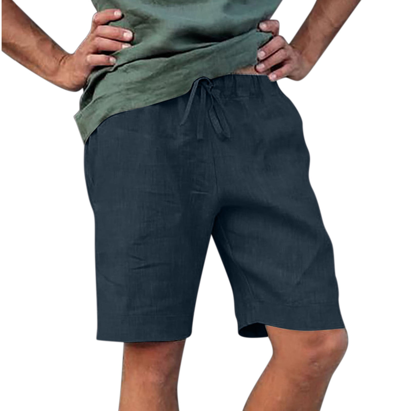 adviicd cotton Shorts Men Men's 10” Lightweight Ripstop Stretch Cargo Short  Mens Shorts 