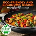 thumbnail image 4 of NutriChef Cast Iron Multi Cooker - Pre-Seasoned Non-Stick Double Dutch Oven Stovetop Casserole Cookware Braising Pot and Skillet Lid with Handle- For Oven, Stove, Grill, Over a Campfire Cooking, 4 of 5