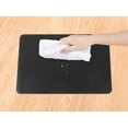 thumbnail image 3 of Unique Bargains Set of 6 Silicone Placemats for Kitchen Dining Table Decor Black, 3 of 7