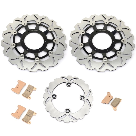Front Rear Brake Rotors Pads For HONDA CBR 600 RR CBR600RR 2007-2016 07 08 09 10 11 12 13 14 15 16