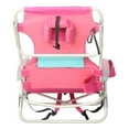thumbnail image 5 of Ostrich Outdoor Beach Ladies Comfort and On-Your-Back Backpack Beach Chair, Pink, 5 of 5