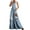 Rip Light Blue, variant on Women's Loose Adjustable Strap Wide Leg Palazzo Denim Bib Overall Jeans Pants(LightBlue,XL)