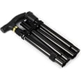 thumbnail image 3 of Bastones para Caminar Plegables Ajustables 33-37 pulgadas Negros de Aluminio, 3 of 5