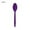 Purple-358, variant on Purple Plastic Cutlery Set, Party Utensils, Knife Fork Spoon, Diamond Pattern Handles, Home Dining