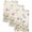 Green Pink Yellow, variant on Pink Purple Flower Kitchen Towels Set of 2, Spring Vintage Country Floral Leaf Plant Absorbent Dish Towels for Kitchen, Microfiber Hand Towel, Quick Drying Tea Towel for Cleaning Dishcloths