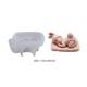 thumbnail image 3 of Molde de vela 3D Sleep Baby silicona Aromath cera molde para cocina suministros para hornear Ndcxsfigh Libre de BPA, 3 of 3