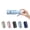 Light blue, variant on Travel Essentials Mini Umbrella for Purse With Case Small Compact UV Sun Protection Lightweight Tiny Pocket Manual Open Close Umbrella for Women Kids and Men Fits Purse Backpack