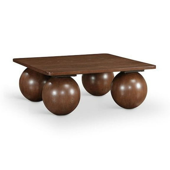 Meridian Furniture Fitch Brown Oak Veneer Coffee Table