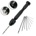 thumbnail image 2 of Bgsha 0.3-3.2mm Small Hand Drill Woodworking Drilling Tools For Models Hobby DIY, 2 of 10