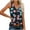 Black#02, variant on JTZGDY Boho Tank Tops for Women Cute Floral Printed Summer Sleeveless V Neck Camisole Vest Loose Fit Casual Side Slit Tunic Blouse 2025 Fashion Outfit Clothes Black#04 L