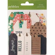 American Crafts 732235 Lakeside Printed Tags 12/Pkg-Assorted Sizes