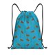 thumbnail image 1 of Fotbe Sea Turtle Bolsa Mochila con Cordón Estampada, Bolsa de Gimnasio Deportiva, Bolsa Cinch, Bolsa con Cordón para Hombres y Mujeres-Medium, 1 of 6