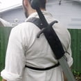 thumbnail image 2 of QualitChoice Lightweight And Protective Scabbard For Adult Men Light Weight coffee PU 1Set, 2 of 6