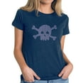 thumbnail image 1 of Women's Premium Blend Word Art T-shirt - XOXO Skull, 1 of 2