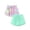 Tie-Dye & Mint Green, variant on Sedormi Girls 2-in-1 Flowy Shorts Drawstring Athletic Floral & Pink Skort with Liner&Pocket 2-Pack Size 10