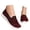Red, variant on Wide Toe Box Sneakers Women Knit Upper Embroidery Women's Walking Shoes Arch Support Closed Toe on Wide Toe Box Sneakers Women Casual Hands-Free Womens Mary Jane Shoes Pull-On Shoes