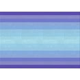 thumbnail image 1 of Ahgly Company Machine Washable Indoor Rectangle Transitional Day Sky Blue Area Rugs, 2' x 3', 1 of 7
