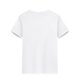 thumbnail image 2 of Camiseta informal de manga corta con estampado de eslogan para mujer, cuello redondo, ligeramente elástica, para adultos, hombres, mujeres, adolescentes, jóvenes, deportes casuales., 2 of 6