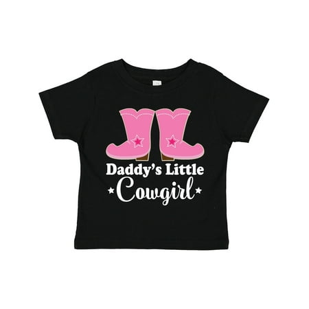 

Inktastic Daddys Little Cowgirl Gift Toddler Toddler Girl T-Shirt