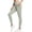 PS111_Light Gray, variant on Compression Leggings with Pockets for Women Tummy Control Leggings No Front Seam Workout High Waist Yoga Pants Light Gray L