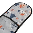thumbnail image 4 of Yayeee Double Oven Mitt Kitchen Heat Resistant Baking 35" x7" Quilted Glove, Gray Cartoon Houses, 4 of 6