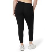 No Nonsense Women's Cotton Legging, Black, Medium