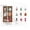 A-9PCS, variant on 2026 Christmas Home Party Decoration Santa Claus Snowman Glass Pendant Christmas Tree Decoration Scene Arrangement Christmas Celebration Party Supplies